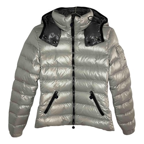 Pre-owned Moncler Hood Puffer In Grey