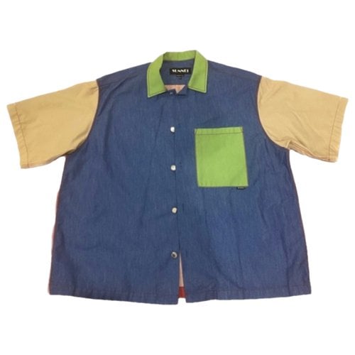 Pre-owned Sunnei Shirt In Blue