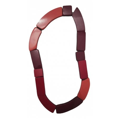 Pre-owned Marni Necklace In Red