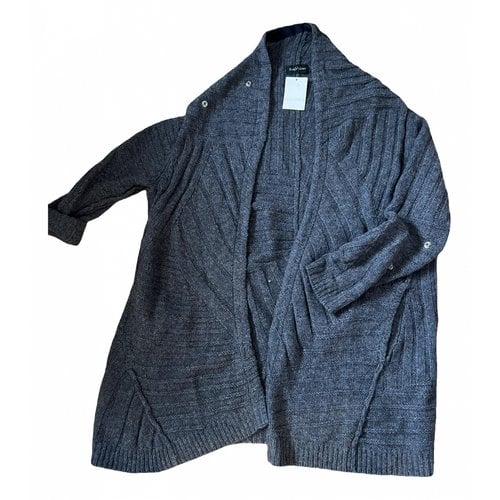 Pre-owned Zadig & Voltaire Wool Cardi Coat In Grey
