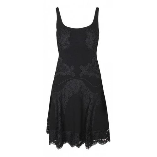 Pre-owned Diane Von Furstenberg Dress In Black