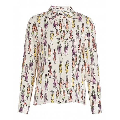 Pre-owned Alice And Olivia Silk Blouse In Multicolour
