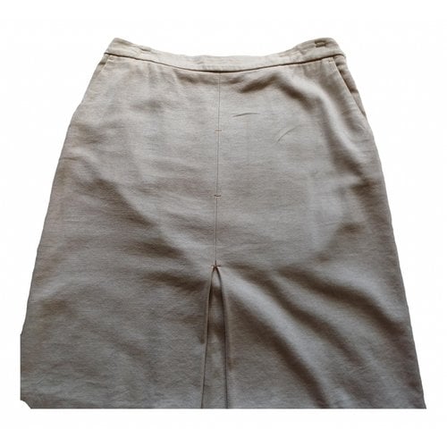 Pre-owned Marina Yachting Skirt In Beige