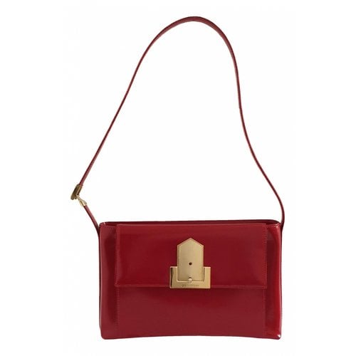 Pre-owned Gai Mattiolo Leather Handbag In Red