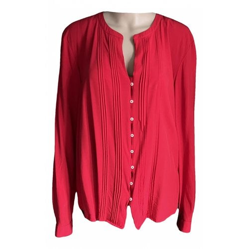 Pre-owned Tommy Hilfiger Blouse In Red