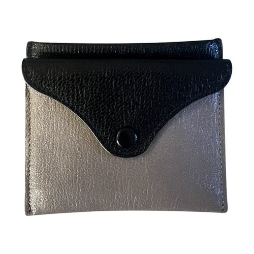 Pre-owned Maison Margiela Leather Wallet In Multicolour