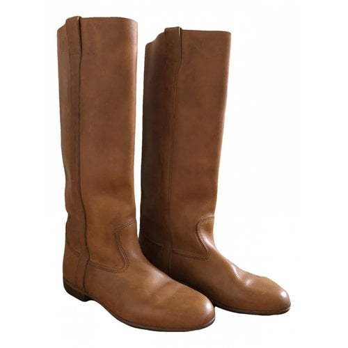 Pre-owned La Botte Gardiane Leather Boots In Brown