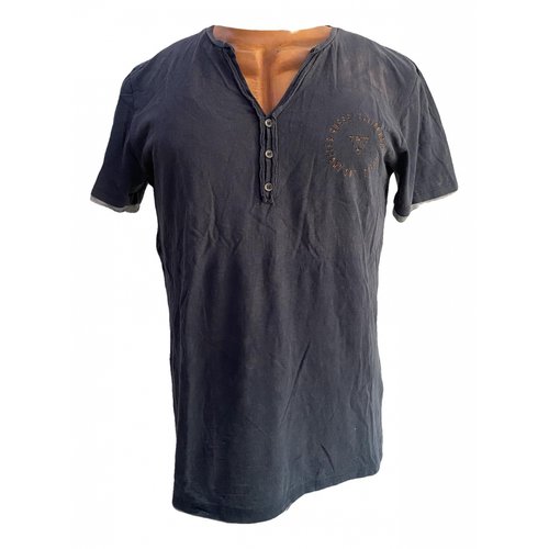 Pre-owned Guess T-shirt In Navy