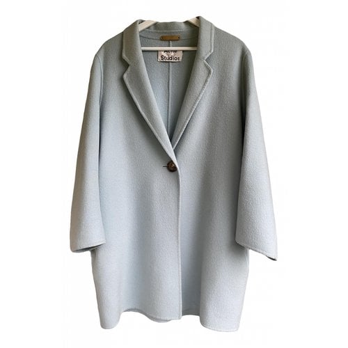 Pre-owned Acne Studios Cashmere Jacket In Blue