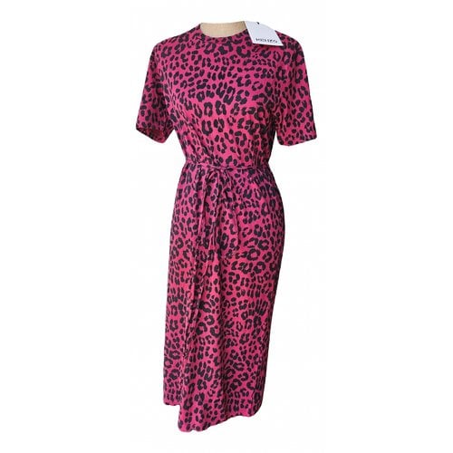 Pre-owned Kenzo Maxi Dress In Pink