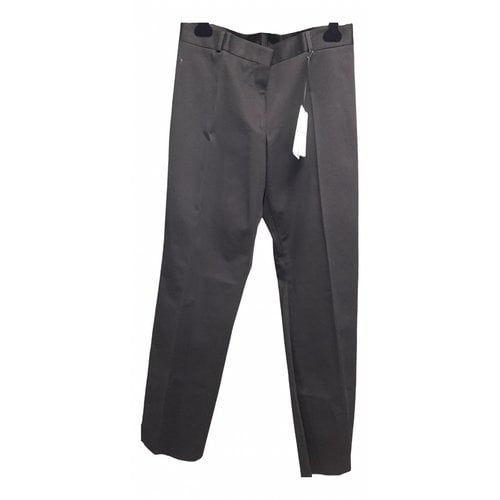 Pre-owned Ferragamo Large Pants In Black