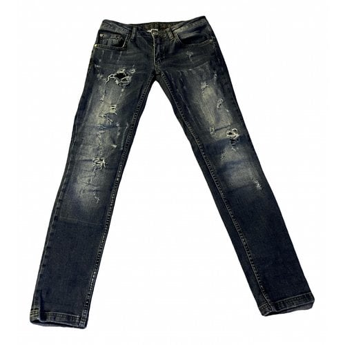 Pre-owned Frankie Morello Slim Jeans In Blue