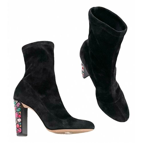 Pre-owned Jimmy Choo Boots In Black