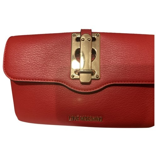 Pre-owned Moschino Love Handbag In Red