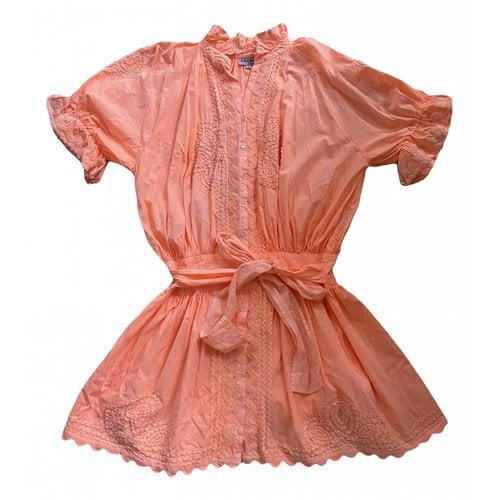 Pre-owned Juliet Dunn Mini Dress In Orange