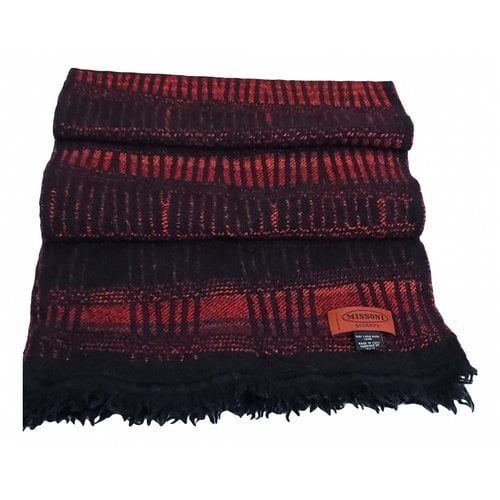 Pre-owned Missoni Wool Scarf In Multicolour