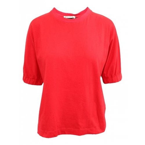 Pre-owned Marni Top In Red