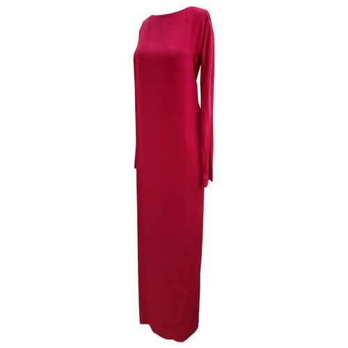 Pre-owned Jean Paul Gaultier Maxi Dress In Red
