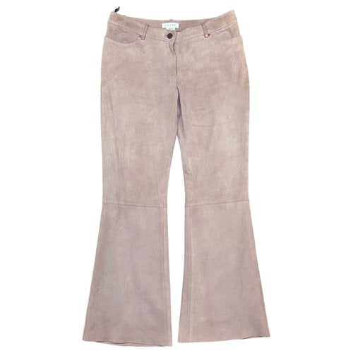 Pre-owned Celine Large Pants In Pink