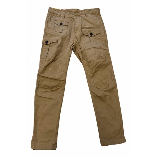 Pre-owned Dsquared2 Jeans In Brown