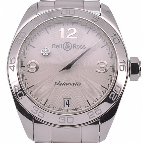 Pre-owned Bell & Ross Watch In Silver