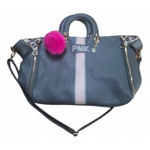 Pre-owned Pomikaki Handbag In Grey