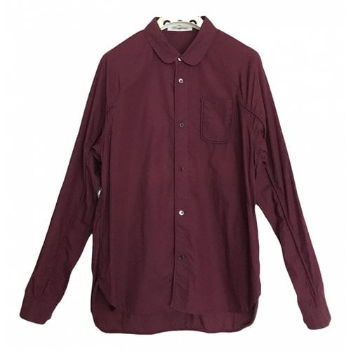 Pre-owned Undercover Shirt In Burgundy