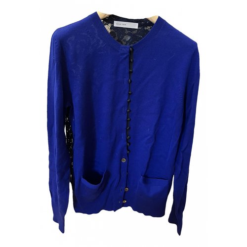 Pre-owned Sacai Luck Wool Jumper In Blue