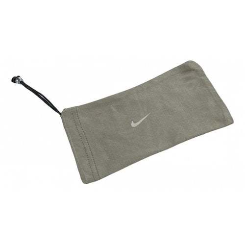 Pre-owned Nike Cloth Small Bag In Grey