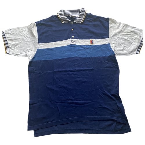 Pre-owned Nike Polo Shirt In Blue