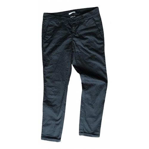 Pre-owned I Blues Carot Pants In Black