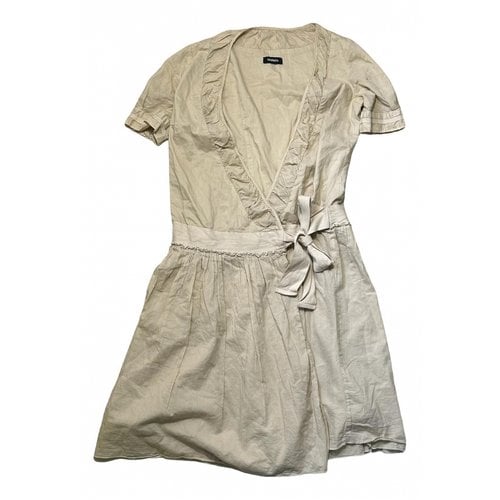 Pre-owned Max & Co Mid-length Dress In Beige