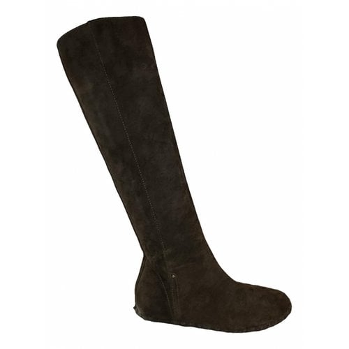 Pre-owned Chloé Boots In Brown