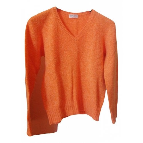 Pre-owned Gran Sasso Wool Jumper In Orange