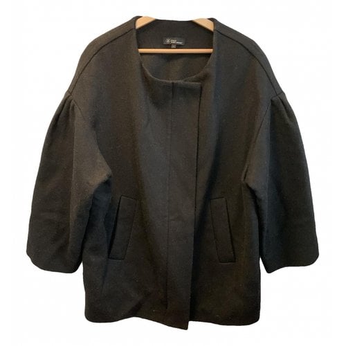 Pre-owned Isabel Marant Étoile Wool Coat In Black