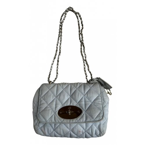 Pre-owned Mulberry Lily Handbag In Blue