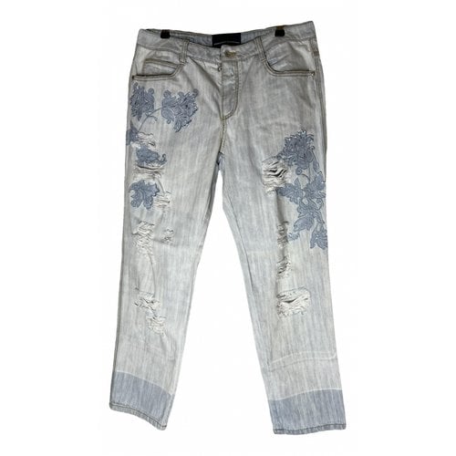 Pre-owned Ermanno Scervino Jeans In Blue
