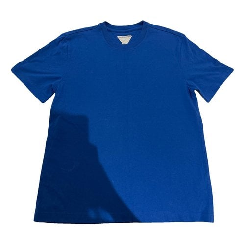 Pre-owned Bottega Veneta T-shirt In Blue