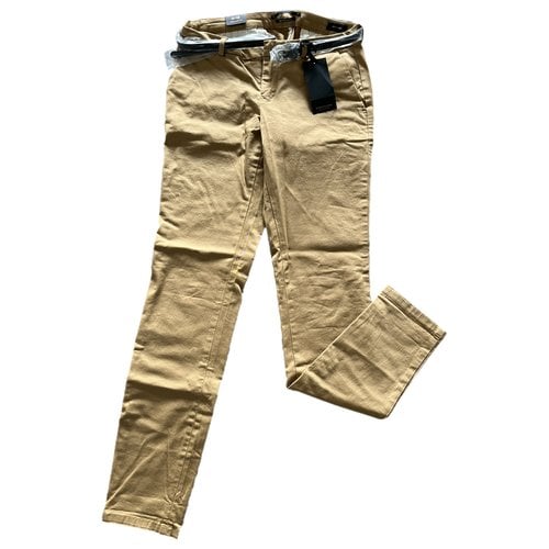 Pre-owned Scotch & Soda Chino Pants In Camel