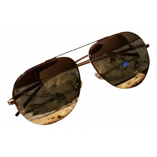 Pre-owned Dior Split Aviator Sunglasses In Other