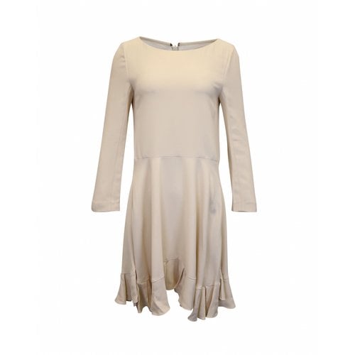 Pre-owned Chloé Mid-length Dress In Beige