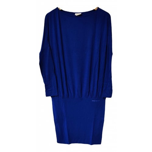 Pre-owned Miss Sixty Mini Dress In Blue