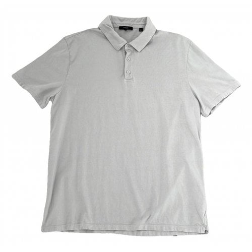 Pre-owned Vince Polo Shirt In Beige