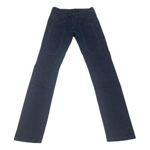 Pre-owned Jeckerson Trousers In Blue