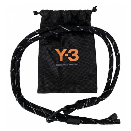 Pre-owned Y-3 Cloth Belt In Black