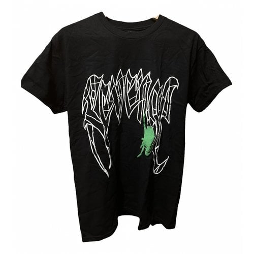 Pre-owned Revenge T-shirt In Black