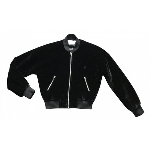 Pre-owned Alexander Wang Velvet Jacket In Black