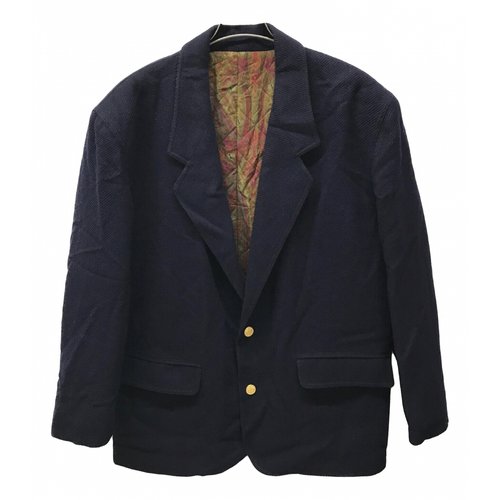 Pre-owned Valentino Jacket In Navy