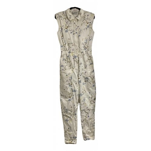 Pre-owned Scotch & Soda Jumpsuit In White