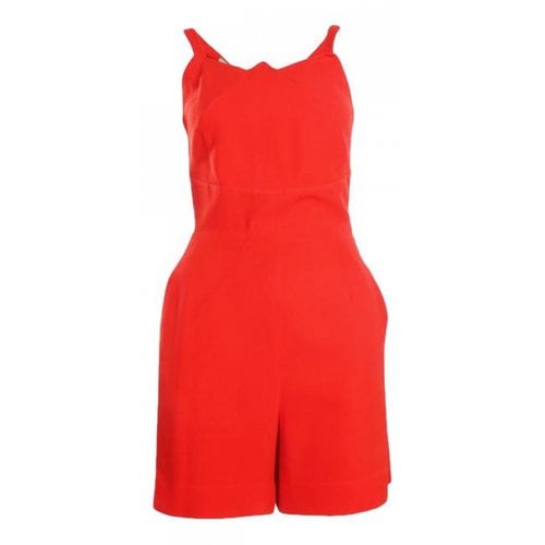 Pre-owned Roland Mouret Jumpsuit In Red